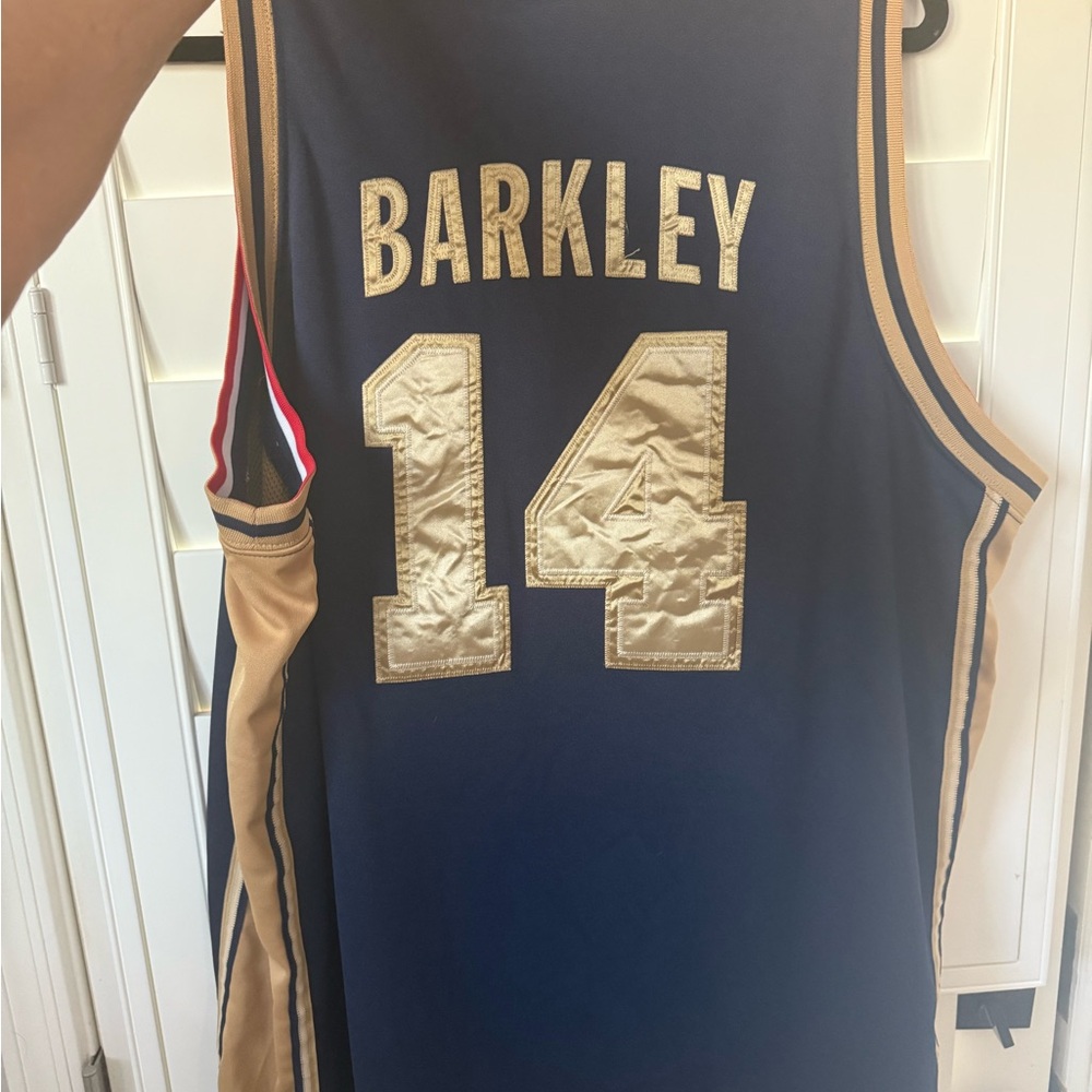 Nike Navy and Gold Team Jersey